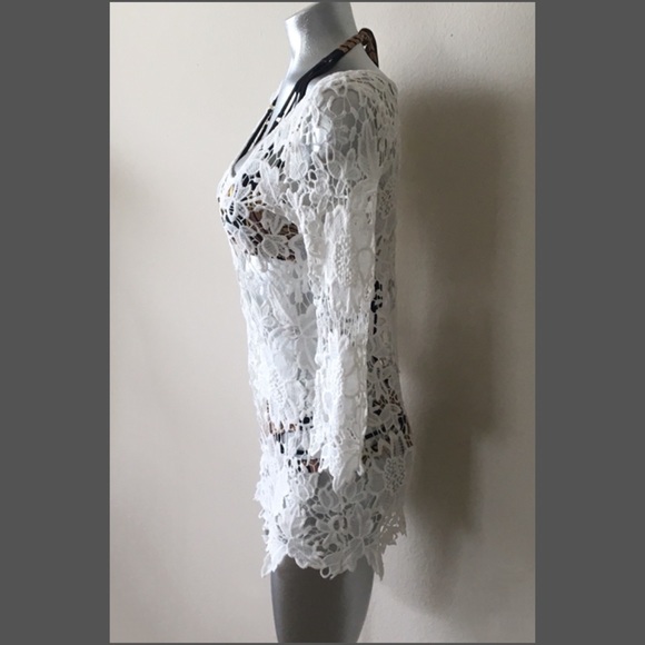 NWOT Lace Swim Cover-Up - Picture 3 of 8